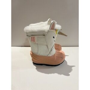 Toddler Frankie Unicorn Winter Boots White/Pink - Cat & Jack - SIZE 5 NWOT